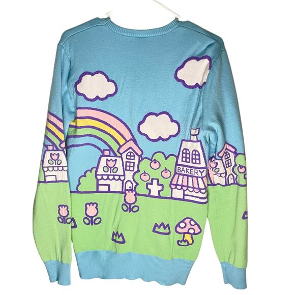 Hello Kitty Jumbo Art Pastel Knit Sweater - Picture 4 of 5
